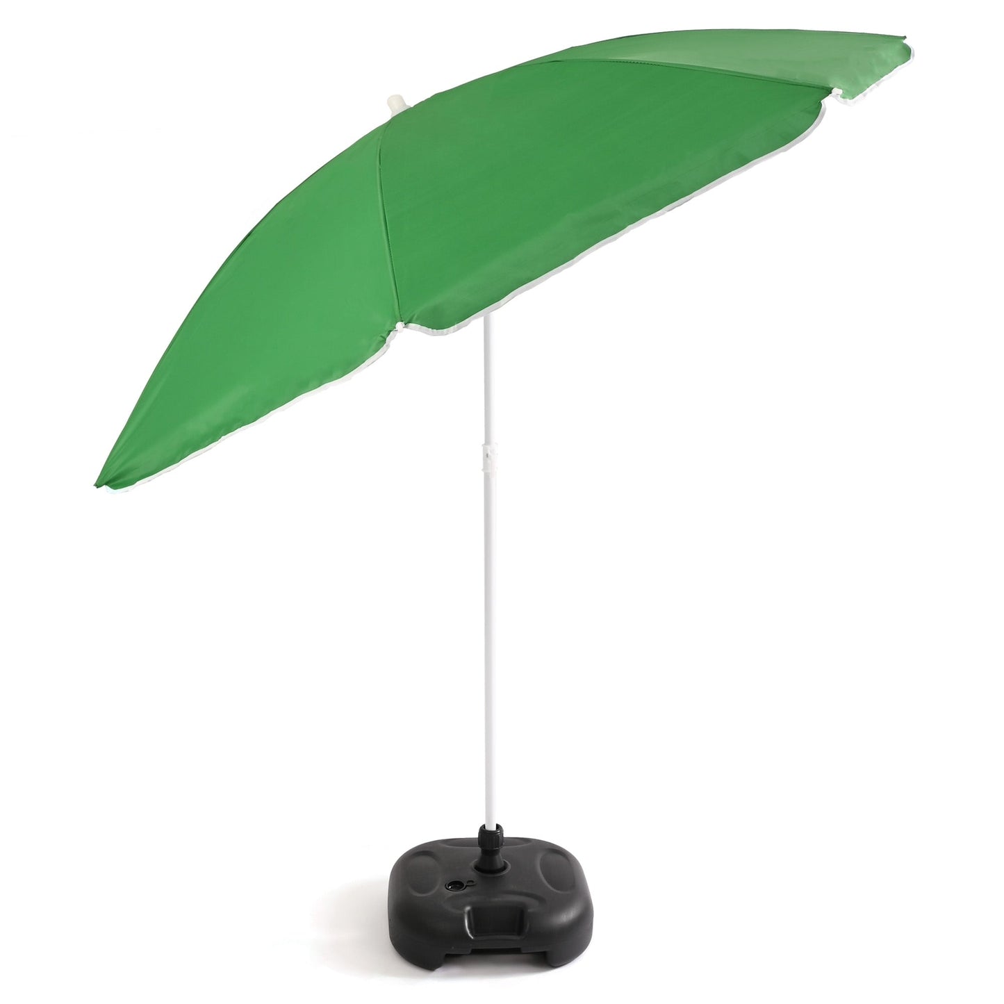 160cm Parasol with Base Garden Beach Parasol Umbrella