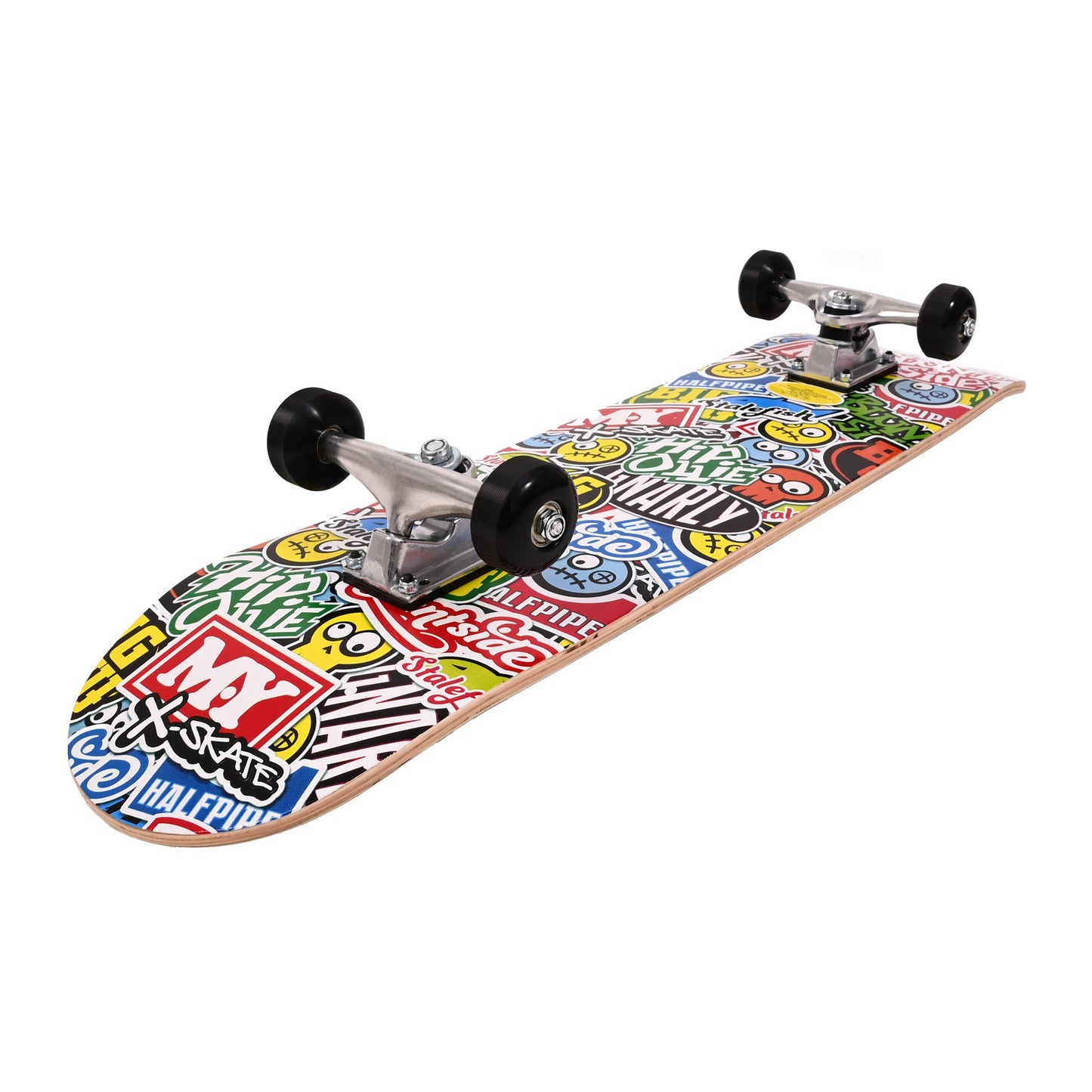 31" Double Kick Skateboard