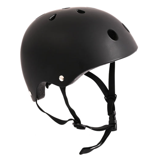 M.Y X-Skate Black Adjustable Junior Skate Helmet For BMX Cycling Scooter Skateboarding