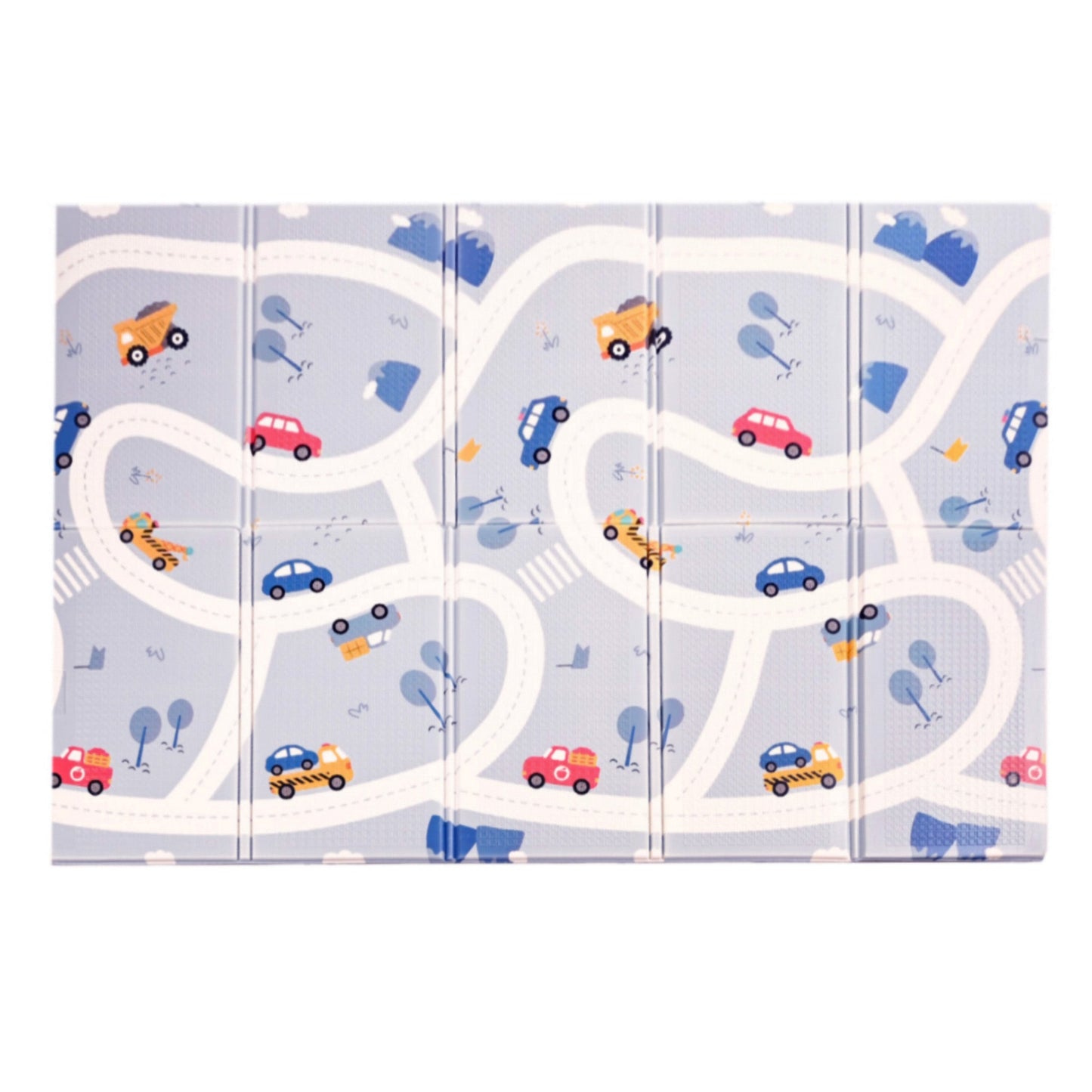 Car Folding Play Mat  - 1.98 x 1.48m