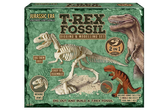 Dinosaur Fossil Dig Kit 2 in 1