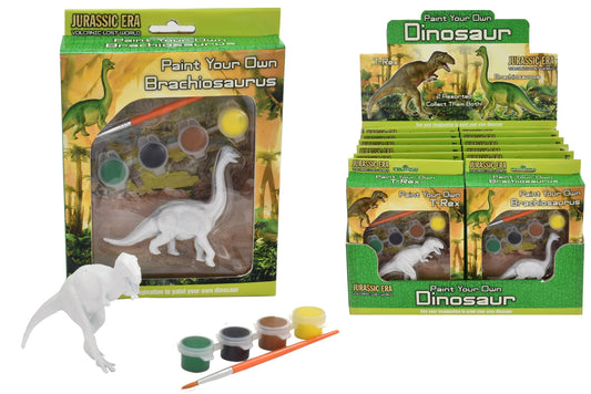 Jurassic Era Paint Your Own Dinosaur Painting Kit for Kids